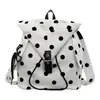 Bolsa de Bolinhas para Mulheres 2026 Nova Moda de Verão Estilosa e Exquisita Bolsa Tote para Aula e Deslocamento Mochila de Grande Capacidade