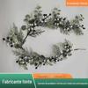 Atacado do Fabricante Caixa de Presente Longa com Videira Acessórios para Pendurar na Porta Combinação de Flores Naturais Buquê Artesanal Guirlanda Simulada Guirlanda Eterna