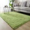 Tapete de seda e lã liso transfronteiriço uso doméstico pelúcia área grande cobertura total tapete de sala de estar quarto pelo alto antiderrapante tapete de cabeceira