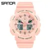 Reloj Digital Sanda 3017 Multifuncional Impermeable Deportivo para Estudiantes Hombres y Mujeres Relojes Personalizados Creativos para Exteriores para Hombres y Mujeres