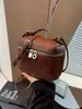 Bolso Bandolera para Mujer 2025 Verano Nuevo Bolso de Mano Nicho Simple Moda Bolso de Hombro Color Sólido Mini Bolso