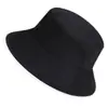 Sombrero de pescador de color liso, sombrero tipo cubeta versátil, se puede bordar o estampar con calor con diseños, apto para todas las estaciones, ala ancha para protección solar, sombrero para niñas