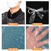 Delantal desechable de plástico PE para catering comercial, olla caliente, barbacoa, impermeable y a prueba de aceite, embalaje independiente, mercado de productos generales, venta al por mayor