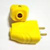 En stock venta al por mayor otoño bolsa de goma no podrida enchufe giratorio de dos pies goma blanda más recipiente interior cableado secundario giratorio