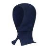 Inverno Novo Core-Spun Yarn Balaclava Chapéu Feminino Cor Sólida Listrado Xale Pescoço À Prova de Frio Pulôver Tricô Chapéu