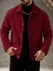 Chaqueta de lana con solapa para hombre, nueva, europea y americana, transfronteriza, otoño e invierno, abrigo cálido versátil casual británico