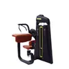 Fabricante mayorista de origen equipo de fuerza para ejercicio fitness gimnasio inserto sentado entrenador de flexión y estiramiento de tres cabezas