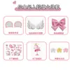 Accesorios Decorativos para Coche Eléctrico Alas de Ángel Emma Luna Yadi Campana Cuerpo Orejas de Oso Lindas para Niñas