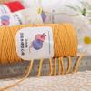 Bolsa de mensajero con gancho de algodón hueco de 2 mm, bolso de mano, bolso de mano, DIY a mano, ganchillo, hilo de algodón, fabricantes