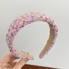 Faixas de Cabelo Coloridas Mix-and-Match, Estilo Fresco e Simples, Design Fino de Esponja para Mulheres, Atacado, Prendedores de Cabelo Alto, Presilhas de Cabelo de Verão para Lavar o Rosto, Versátil