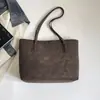 2026 Nova Bolsa de Grande Capacidade para o Dia a Dia Bolsa Feminina Tendência Fashionável Bolsa de Ombro Único Versátil para Estudantes Universitários Bolsa Tote para o Trabalho