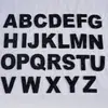 Pegatinas de Letras del Alfabeto Inglés con Pedrería, 6 Cuentas de Perla Grandes con Letras, 26 Letras Pequeñas con Pedrería, Accesorios para Joyería DIY