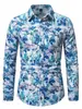 Camisa Masculina Social de Manga Longa, Estilo Básico de Cor Sólida, Anti-Amassar, Camisa de Manga Longa que Não Precisa Passar, Casual Tamanho Grande, Pronta para Entrega