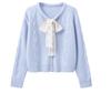 Tejido de punto suave lechoso estilo perezoso para mujer, nuevo estilo primavera 2025, estilo suave, top de punto suelto de manga larga