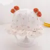 Gorro de Bebé Primavera y Otoño Delgado Estilo Occidental para Niña Sombrero de Sol para Bebé Lactante Meses Pequeños Sombrero Protector Solar Sombrero de Pescador Verano