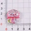Acessórios de Resina Oceano Transparente com Lantejoulas Cola Creme Acessórios de Cabelo DIY Capa de Celular Pingente Charms para Crocs Material