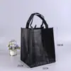 Fabricantes direto da fábrica bolsa não tecida tridimensional grossa bolsa de compras de supermercado bolsa dobrável pode ser personalizada com logotipo