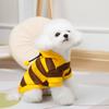 Ropa para Perro Mascota Otoño e Invierno Personalizada de Fábrica Schnauzer Teddy Gato Sudadera Disfraz Transformación Abejita