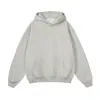 Otoño/Invierno 2026 Sudadera con Capucha Gruesa Oversize Lisa de Color Sólido para Hombre con Forro Polar de 350G Marca de Moda Transfronteriza