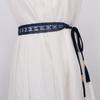 Vintage Hollow Belt Women's Decorative Dress Lace All-match Coreano-estilo Cintura Fina Cadeia Cintura Apertada Borla Cintura Corda Nó