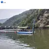 Barco de Bombeo de Arena por Succión a Chorro, Maquinaria Pequeña de Extracción de Arena para Ríos y Embalses, Barco de Succión a Chorro con Tubería para Extracción de Arena