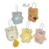 Muñeco de peluche de dibujos animados, accesorios, muñeco de oso de cuerpo entero, broche, suave, lindo, para bolso DIY, accesorios de muñeca, al por mayor