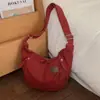 2025 Nova Bolsa Tote de Inverno Feminina Grande Capacidade Mochila de Trabalho Lona Ins Moda Passeio Mochila de Viagem