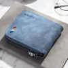 Cartera de Estilo Nuevo para Hombre, Estilo Corto, Múltiples Ranuras para Tarjetas, Cartera Retro con Cremallera, Cartera de Cuero de Gran Capacidad, Portatarjetas, Billetera Multifuncional