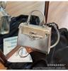 Versión Coreana del Súper Popular Bolso Kelly para Mujer, Nuevo Bolso de Mano de Moda 2026 para el Trabajo, Bolso de Hombro con un Diseño Único, Bolso Cruzado de Nicho