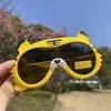 Gatito Gafas de Sol para Niños Silicona Polarizadas Estilo Lindo Gafas de Sol para Bebé Venta Caliente Transfronteriza Gafas de Sol de Dibujos Animados Modernas