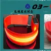 Pulsera Deportiva Luminosa LED Brazalete de Brazo Reflectante de Seguridad Fluorescente para Correr de Noche Ciclismo Concierto Fiesta Accesorios de Animación