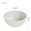 Tigela de Palha de Trigo 15cm Tigela Criativa para Arroz Tigela de Sopa Doméstica Tigela para Macarrão Instantâneo de Estudante Conjunto de Talheres Pequeno Presente Transfronteiriço