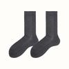 Calcetines Grises con Pelo para Mujer Colocación de Verano Zapatos Pequeños de Cuero Calcetines Blancos de Doble Aguja Estilo Coreano de Caña Media para Verano