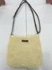 Bolso de Paja de Cuerda de Papel Personalizado Bolso Tejido a Mano Multicolor para Playa para Mujeres Gran Capacidad Bolso Cruzado de Vacaciones para Playa para Mujeres