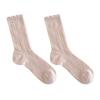 Meias Miu Estilo Ballet Renda Cinza Femininas Meia-Canela Cor Sólida Verão Mary Jane Jk Meias Slouch Sem Costura