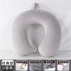 Almohada Portátil de Espuma Viscoelástica de Dibujos Animados en Forma de U Almohada de Viaje de Felpa Almohada para el Cuello Almohada Bordada en Forma de U Almohada de Viaje de Terciopelo Cristal Personalización