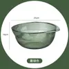 Artefacto para lavar arroz casero cesta para lavar arroz de cocina agujero fino ultra fino plástico para lavar verduras cuenco de drenaje cesta coladora de arroz a prueba de residuos engrosada
