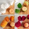 Molde Mini Pastel de 24 Piezas Molde para Hornear Muffins Tazas Antiadherentes para Muffins Molde para Tartaletas Herramientas para Hornear Caseras