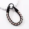 Nuevo Cordón Trenzado Simple Retorcido para Teléfono Móvil Bolso de Mano Cuerda para la Muñeca Cadena de Llaves Colgante Fuerte y Práctico Cadena Anti-Pérdida para Teléfono Móvil para Mujeres
