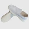Fabricante Venta al por mayor Pu Lona Mediana Toalla Zapatos Zapatos Industriales Libres de Polvo Azul Marino Suela Suave Zapatos de Trabajo Limpios Zapatos Antiestáticos