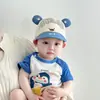 Gorro de Bebé Verano Delgado Gorro para Bebé Lindo Niño Pequeño Primavera y Verano Protección Solar para Bebé Sombrero de Sol Transpirable