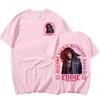 Camiseta Unisex Oversize Cuello Redondo Moda Hip Hop Harajuku