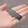 Placa de Matrícula para Teléfono Móvil de Motocicleta Placa Temporal de Estacionamiento para Vehículo Eléctrico de Motocicleta Parche Metálico de Número de Teléfono Móvil