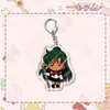 Sailor Moon Conejo Luna Agua Hielo Luna Llavero de Acrílico Colgante Lindo Creativo Llavero Colgante