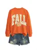 Transfronterizo Talla europea Amazon eBay sitio independiente casual versátil elegante mujer OTOÑO lunares letra mariposa