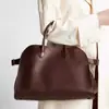 Bolsa Tote Margaux15 de Camurça Couro Bovino Bolsa de Mão para o Dia a Dia Textura Camurça Bolsa de Viagem