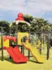 Tobogán Combinado Grande para Exteriores de Jardín de Infancia Equipo de Parque Infantil Celebridad de Internet Fabricante de Toboganes Creativos para Exteriores