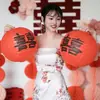 Adereços para Fotos de Casamento para Noiva e Madrinhas, Adereços para Fotos de Noivado Estilo Chinês Tradicional