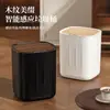 Lixeira inteligente para uso doméstico, grande capacidade, adequada para sala de estar, cozinha, quarto e banheiro, com tampa e sensor automático, 28L