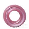 Recorrido fotográfico transfronterizo: Anillo de natación femenino Cyber Celebrant, para adultos, redondo, con lentejuelas, rosa, transparente, blanco, salvavidas grande.